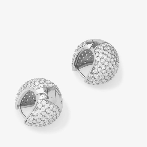 Melinda Maria Norah Pave Earrings - Picture 4 of 8